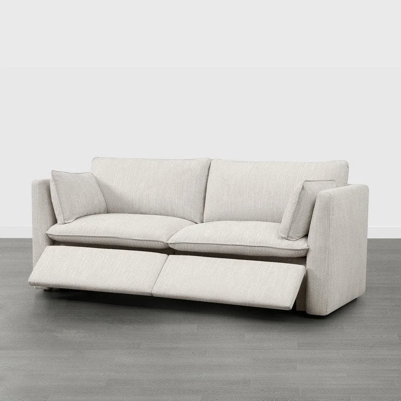 Power Reclining Sectional Sofa | Oversized Seats | Wall-Hugger Design | Feather-Filled Cushions