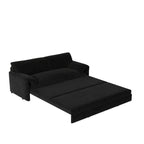 British Style Cube Ottoman Footstool | Upholstered, Compact, Living Room & Bedroom Footrest