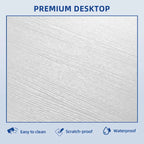 Farmhouse Coffee Table with Storage 2-Tier Center Table for Living Room