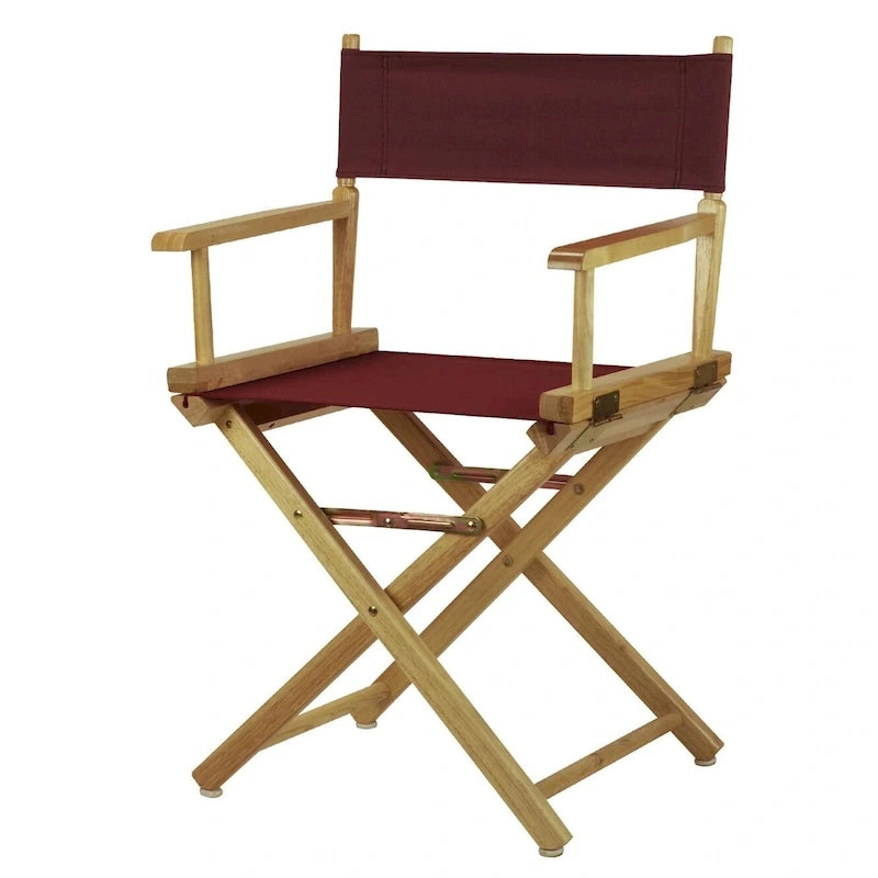Natural Frame 18-inch Director's Chair