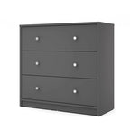3-Drawer Engineered Wood Chest | Bedroom & Hallway Storage, Modern Style