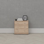 3-Drawer Engineered Wood Chest | Bedroom & Hallway Storage, Modern Style