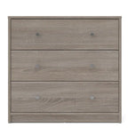 3-Drawer Engineered Wood Chest | Bedroom & Hallway Storage, Modern Style