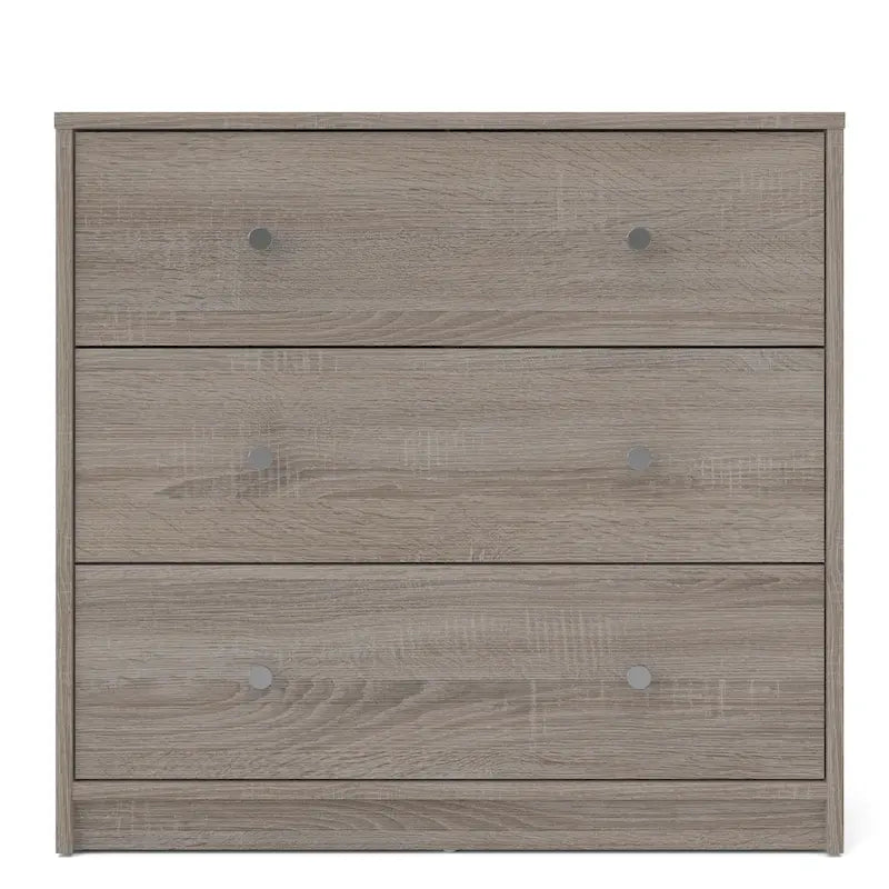 3-Drawer Engineered Wood Chest | Bedroom & Hallway Storage, Modern Style
