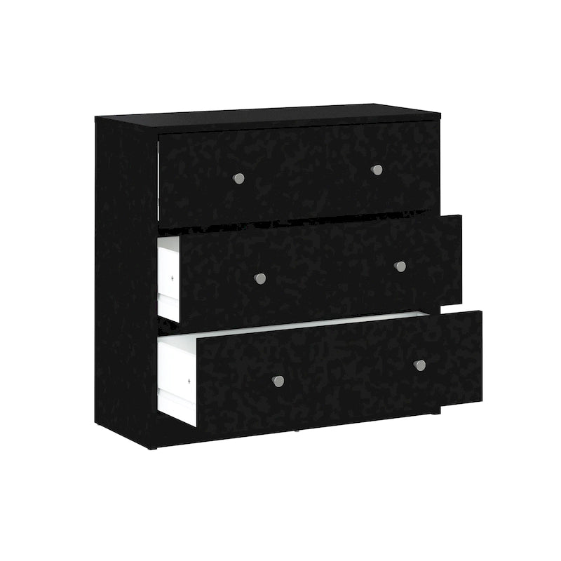 3-Drawer Engineered Wood Chest | Bedroom & Hallway Storage, Modern Style