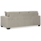 Queen Sofa Sleeper | Parchment Upholstery, Pull-Out Bed, 85"W, Living Room & Guest Room