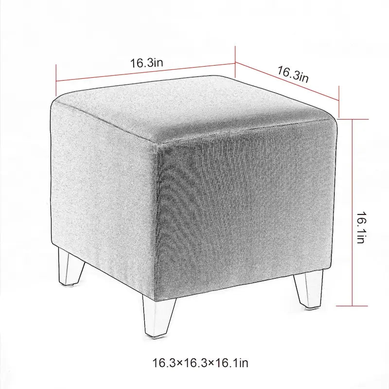 Cube Ottoman Footstool