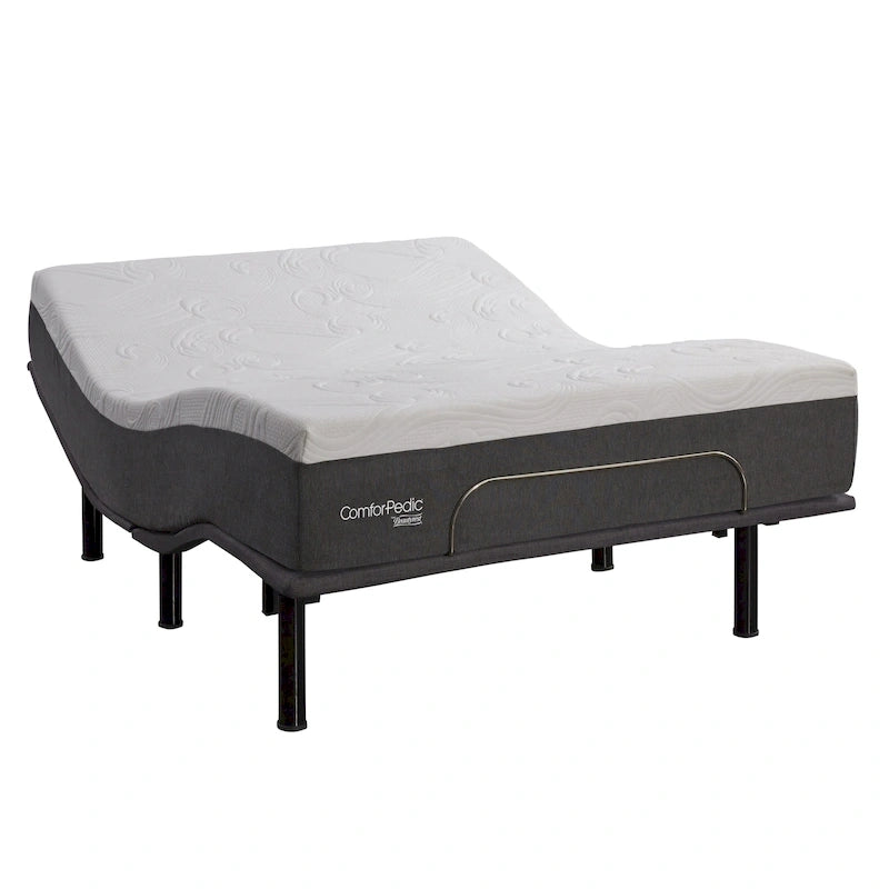 14-Inch Gel Memory Foam Mattress & Adjustable Bed Set | Head & Foot Incline, Multiple Sizes