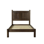 Shaker Style Solid Wood Panel Platform Bed | No Box Spring Needed, Bedroom Furniture