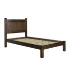 Shaker Style Solid Wood Panel Platform Bed | No Box Spring Needed, Bedroom Furniture