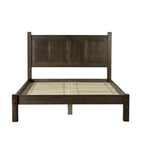 Shaker Style Solid Wood Panel Platform Bed | No Box Spring Needed, Bedroom Furniture