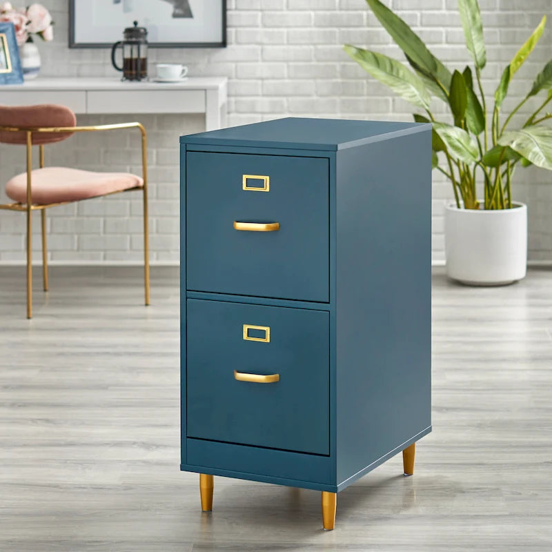 2-Drawer File Cabinet | Letter & Legal Size, Home Office Storage, Rolling or Stationary