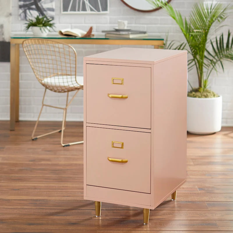 2-Drawer File Cabinet | Letter & Legal Size, Home Office Storage, Rolling or Stationary
