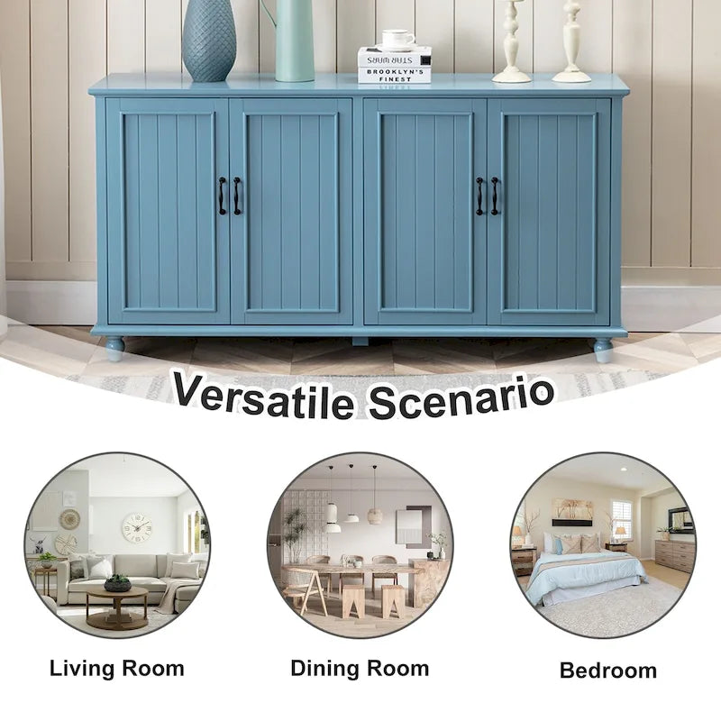 Rustic Pine Solid Wood Dining Table | Natural Finish, Farmhouse Style, Kitchen & Dining Room