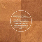 89" Full Grain Genuine Italian Leather Sofa | 3-Seat, Modern Living Room Couch