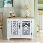 38 Vintage Style Kitchen Accent Buffet Sideboard Cabinet