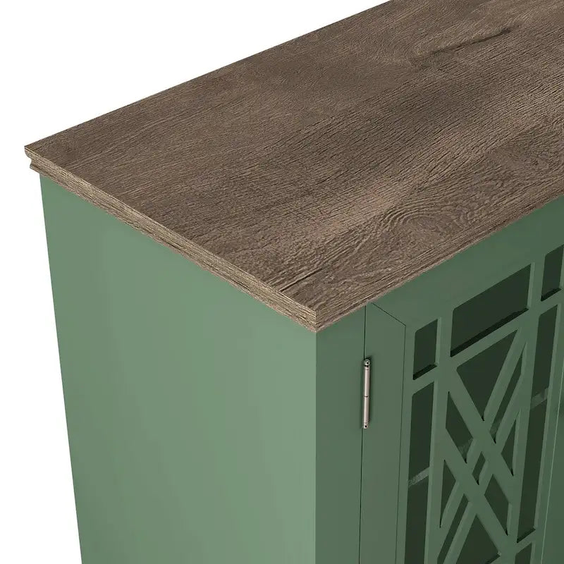 38 Vintage Style Kitchen Accent Buffet Sideboard Cabinet