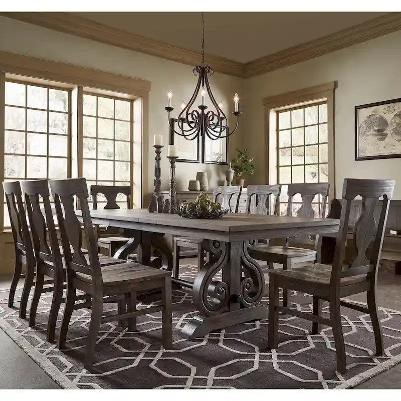 Extendable Solid Wood Dining Table | Drop Leaf Design, Seats 2-6, Kitchen & Dining Room