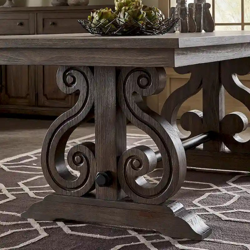 Extendable Solid Wood Dining Table | Drop Leaf Design, Seats 2-6, Kitchen & Dining Room