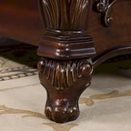 Eugene Traditional Solid Wood Panel Bed