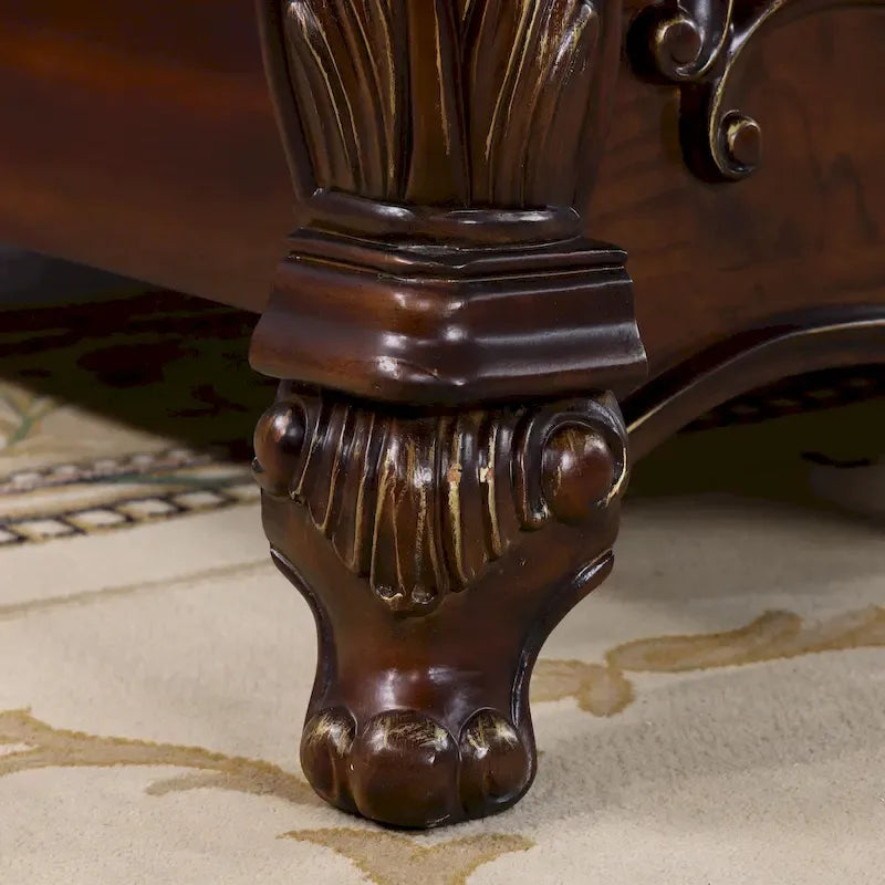 Eugene Traditional Solid Wood Panel Bed