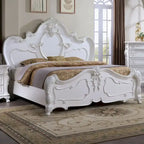 Eugene Traditional Solid Wood Panel Bed
